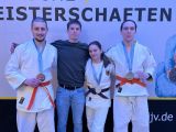 Unsere drei Mesdaillengewinner mit Trainer Fabian